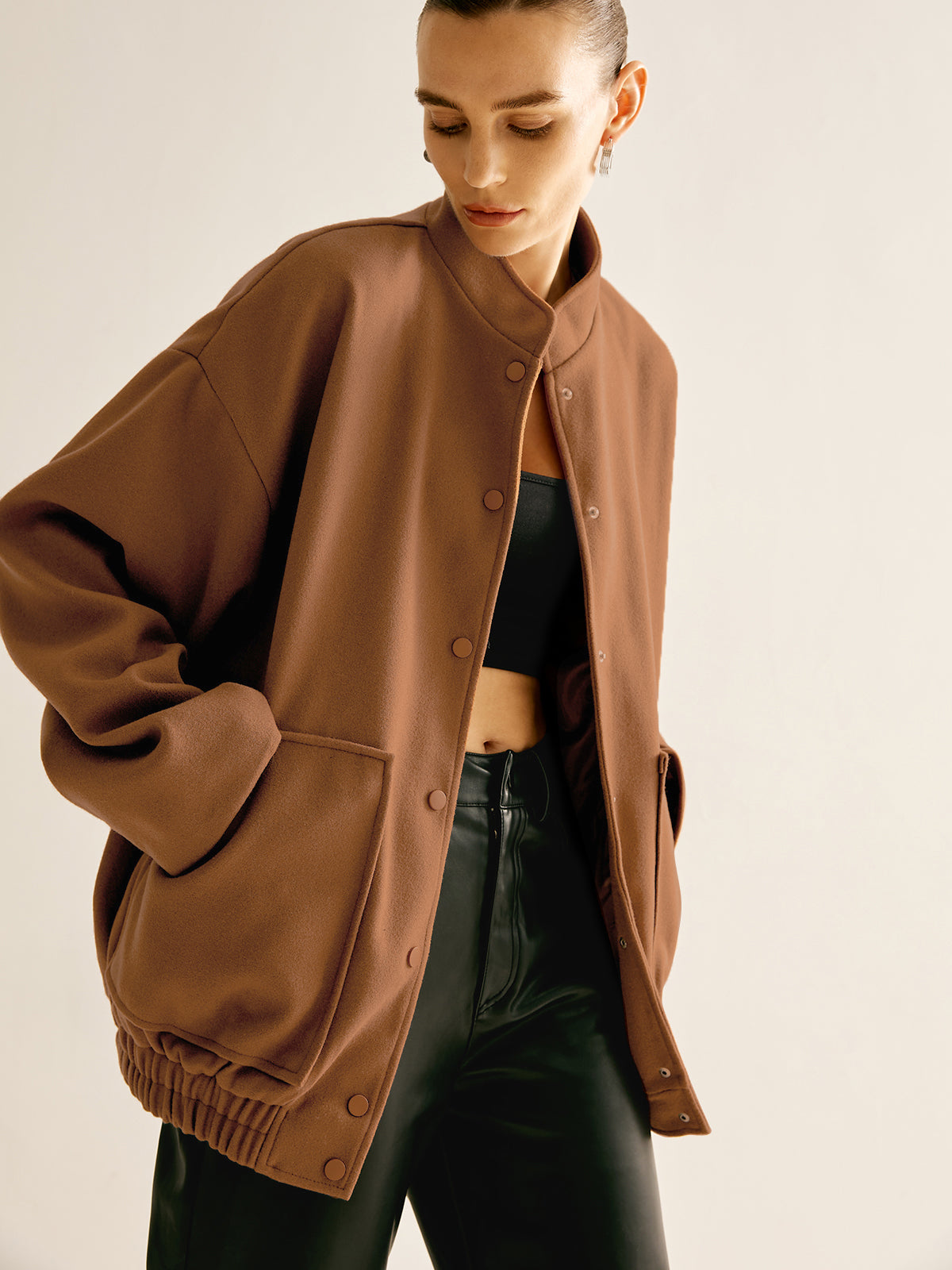 La Vie │ Veste à col montant