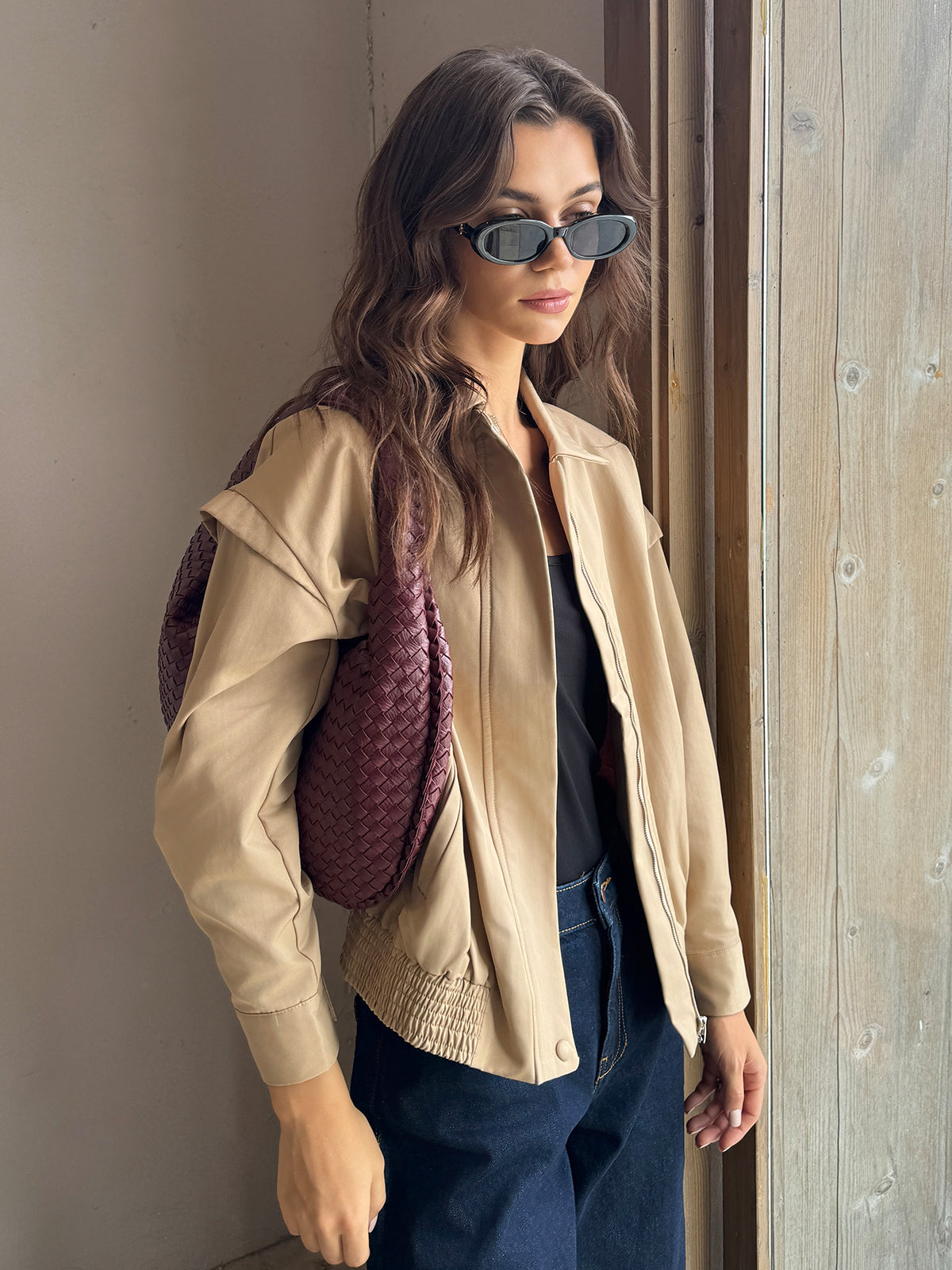La Vie │ Veste à boutons et fermeture éclair