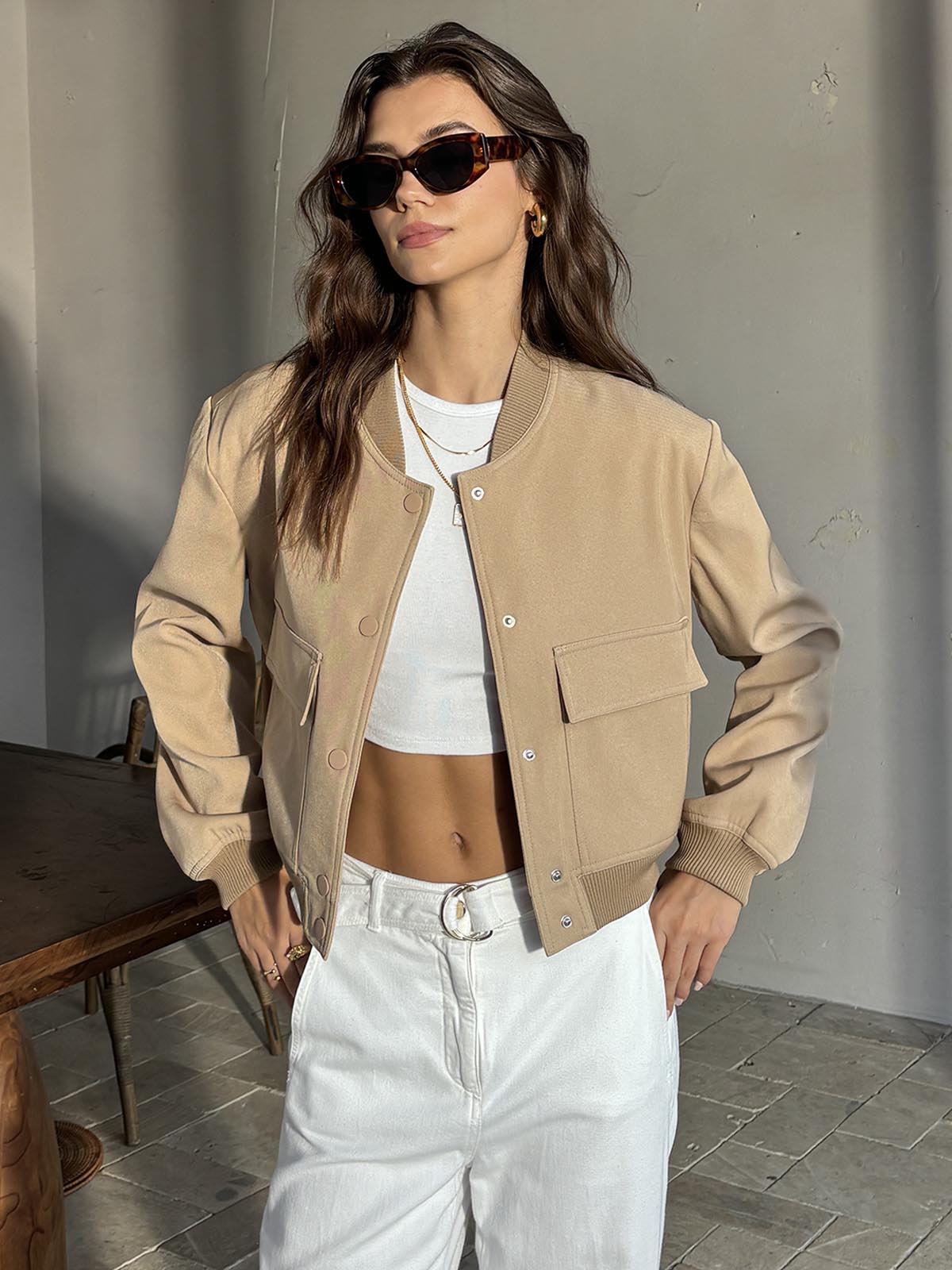 La Vie │ Veste à col rond