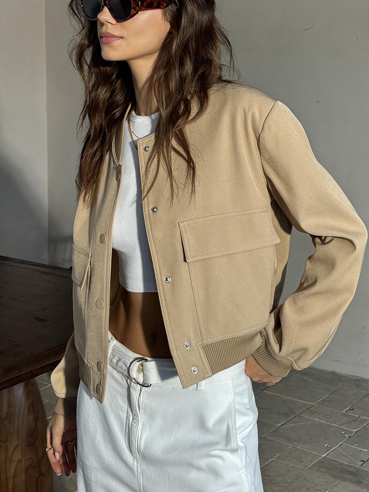 La Vie │ Veste à col rond
