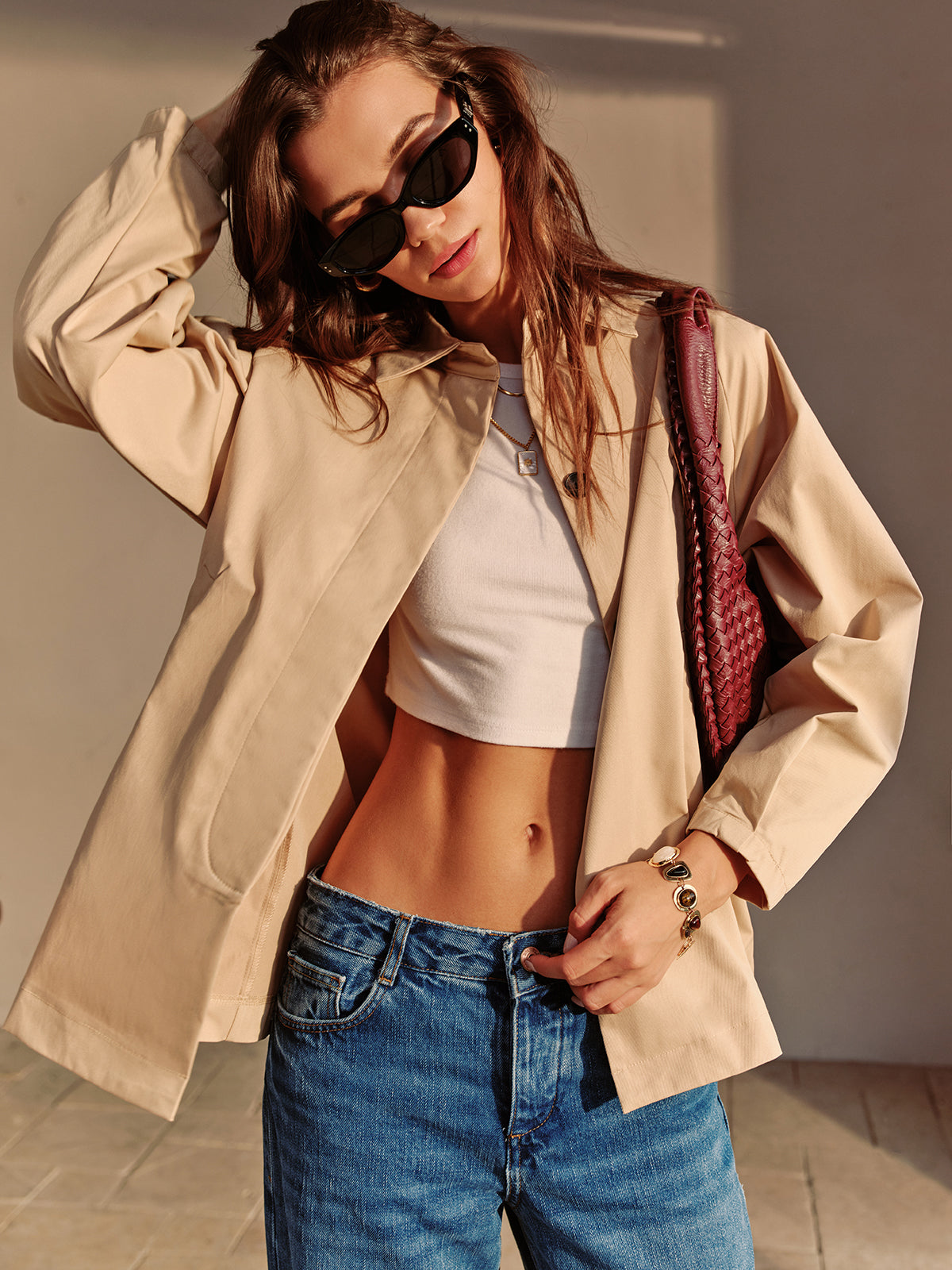 La Vie │ Trench-coat à revers