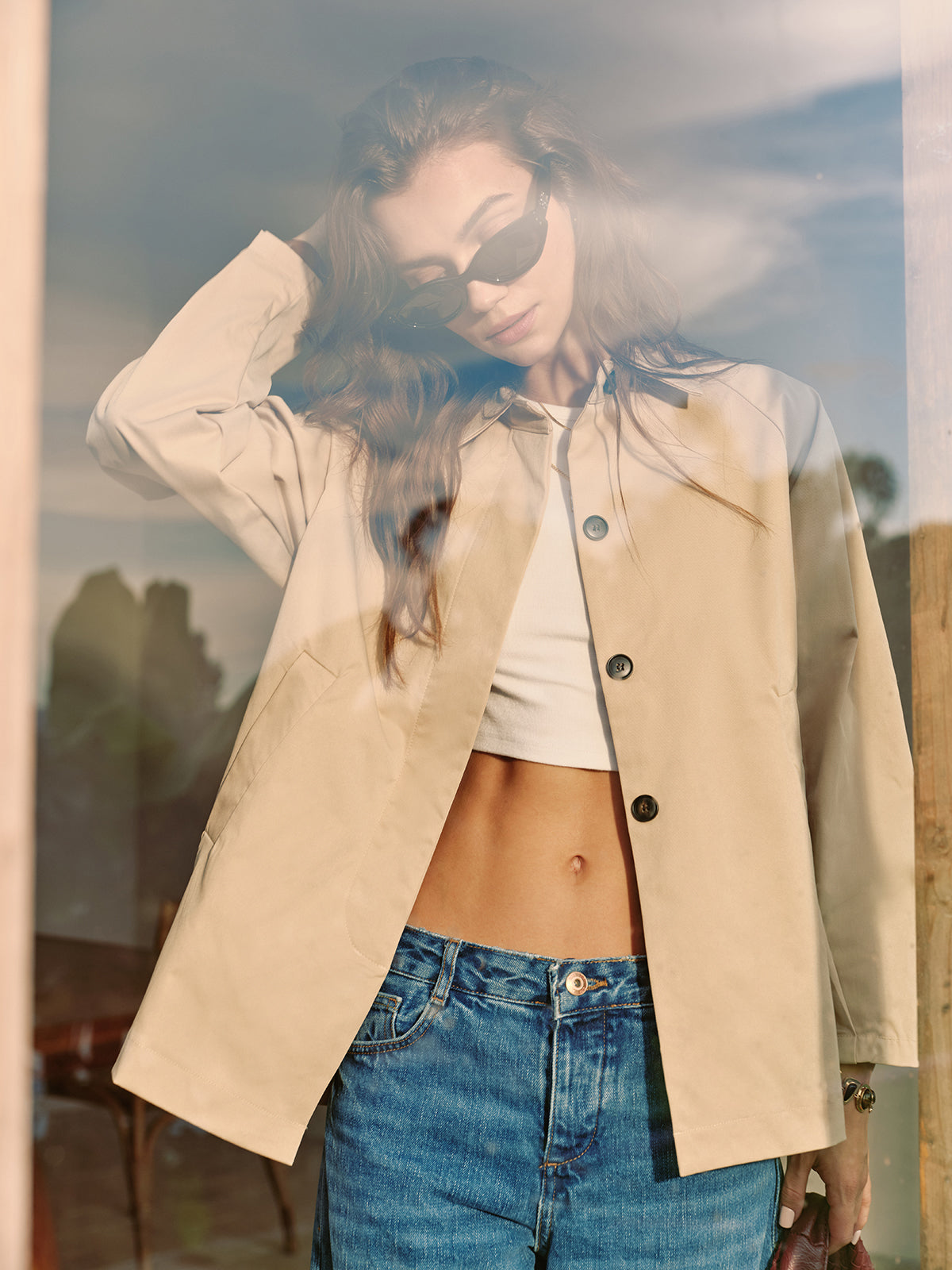 La Vie │ Trench-coat à revers