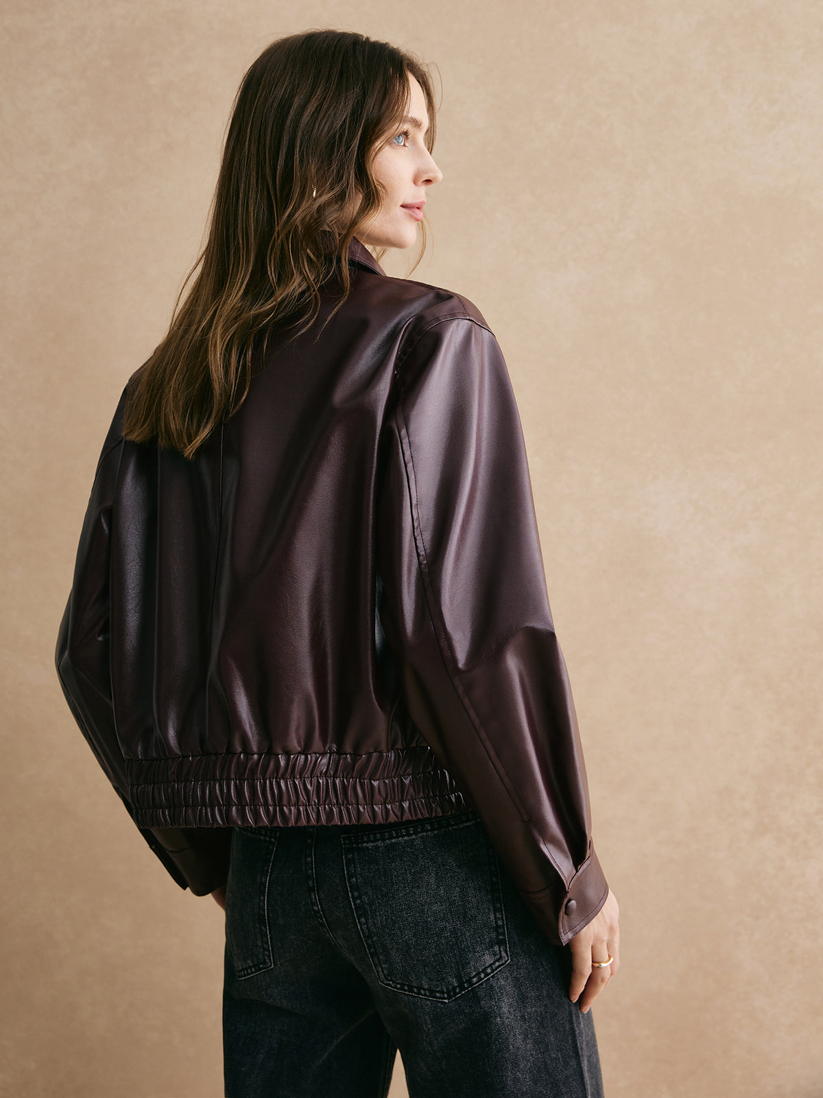 La Vie │ Veste courte en cuir