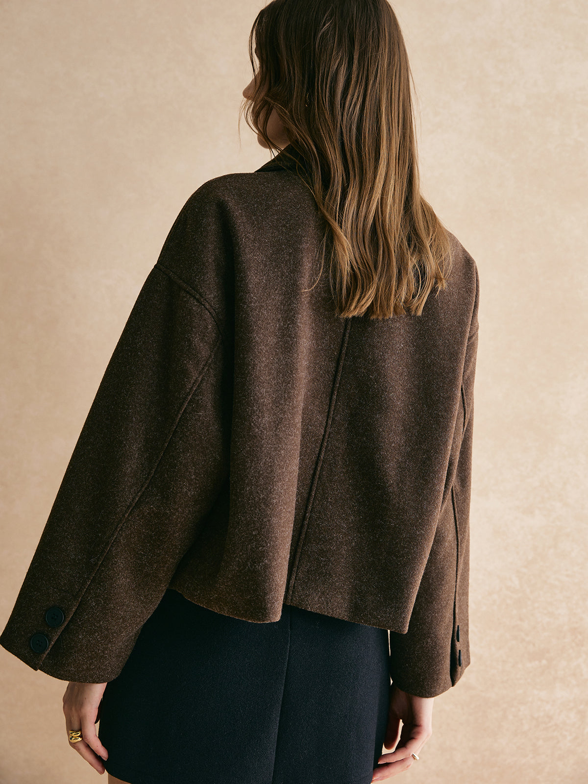 La Vie │ Veste boutonnée en tweed