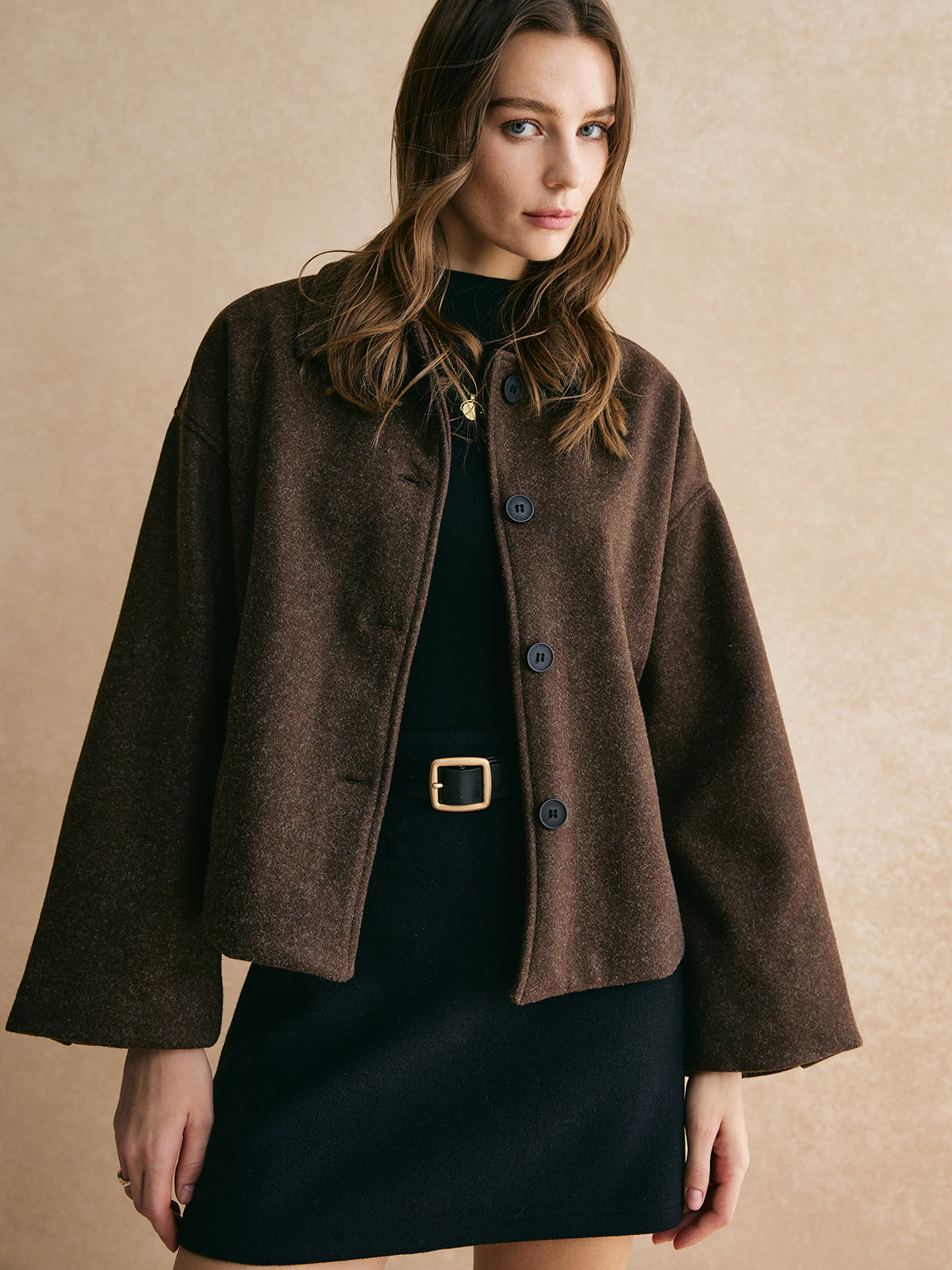 La Vie │ Veste boutonnée en tweed