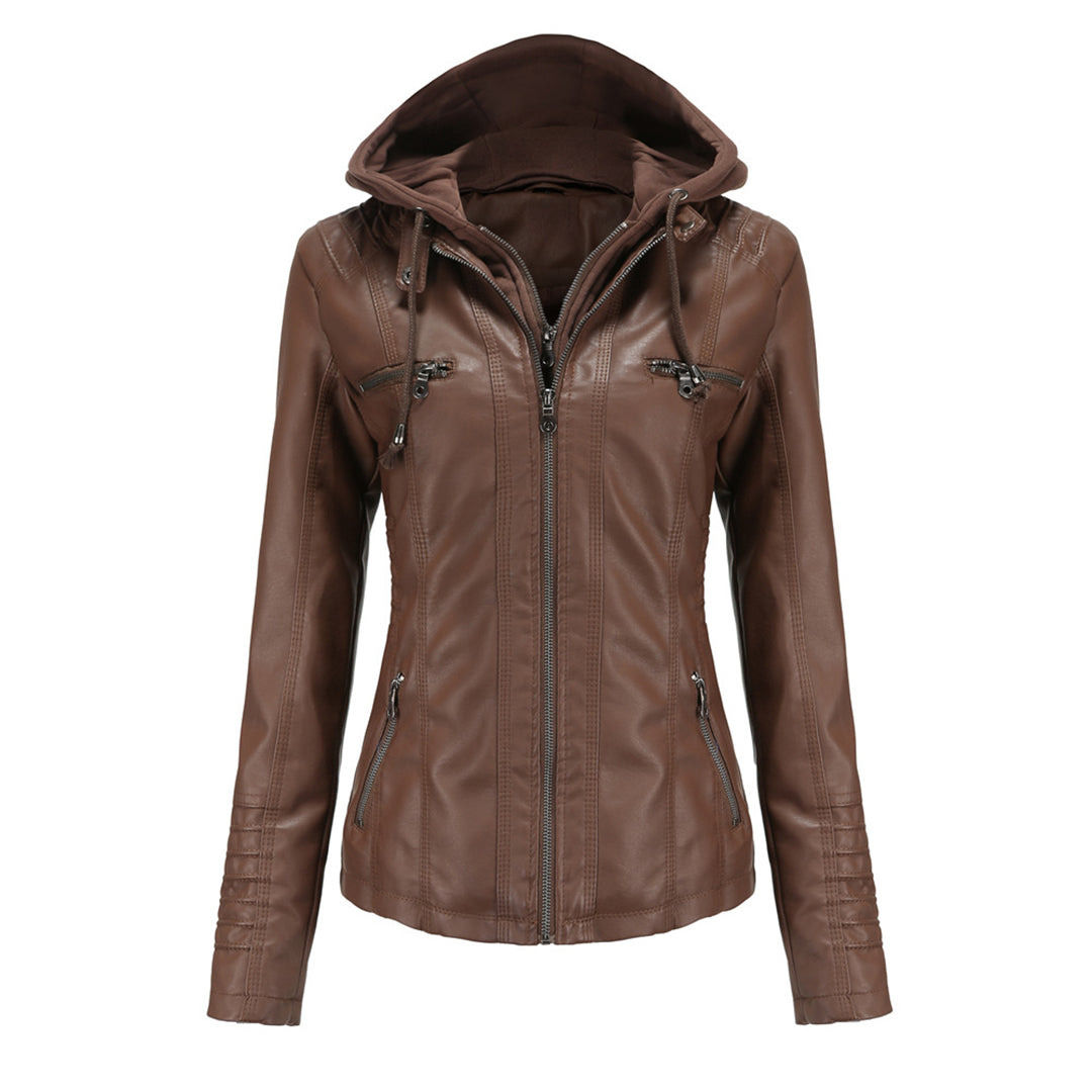 Barbara - Veste en cuir pour femme