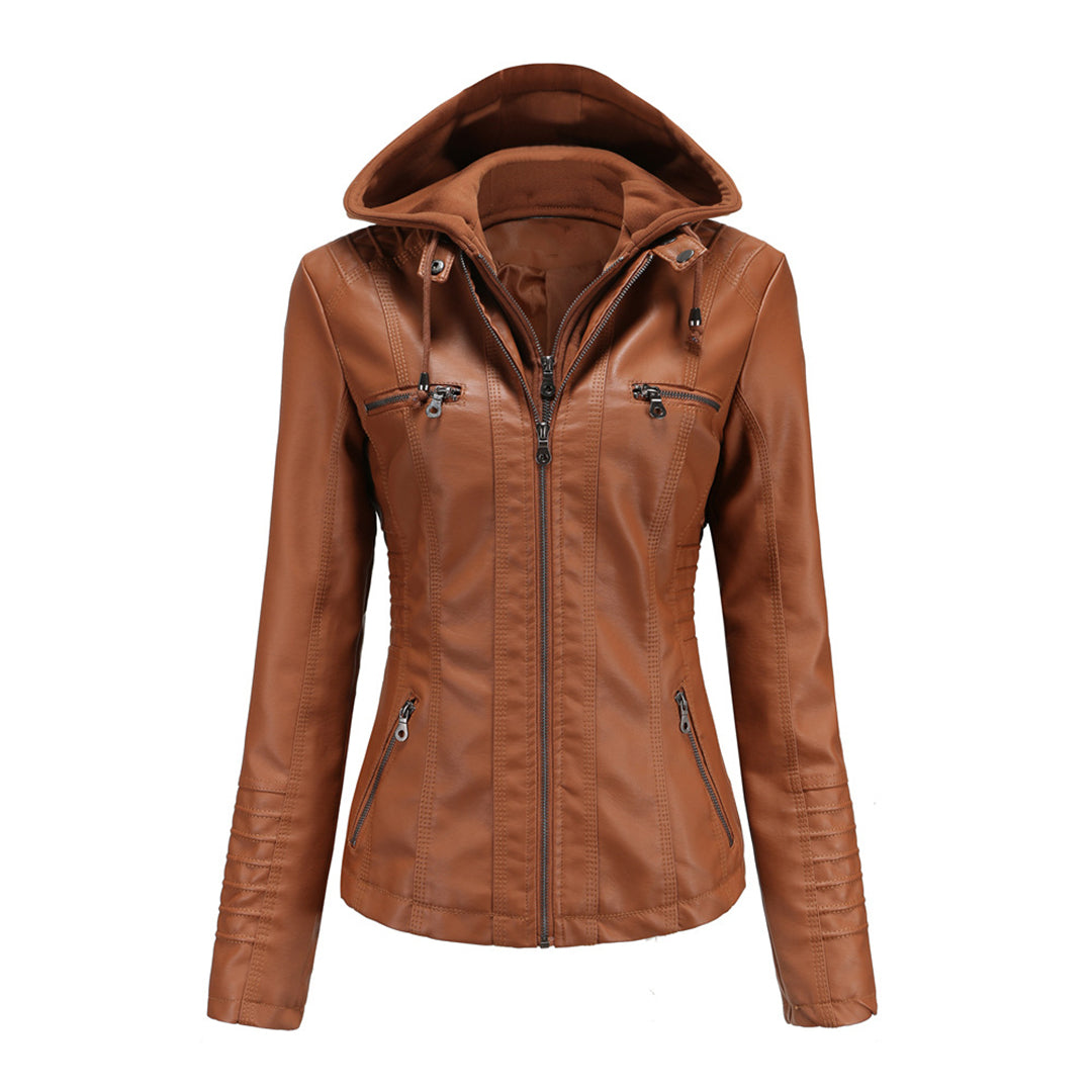 Barbara - Veste en cuir pour femme