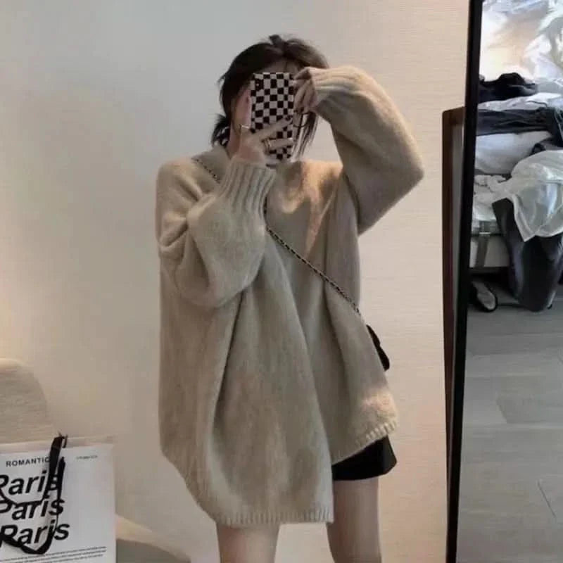 Cardigan en tricot élégant, confortable et chaud pour femme