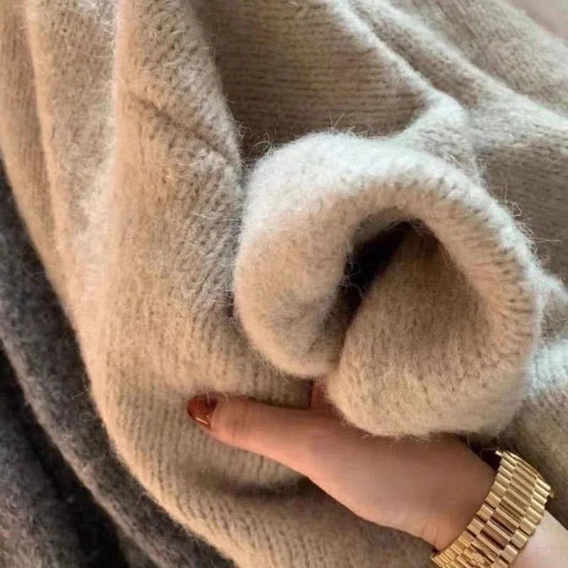 Cardigan en tricot élégant, confortable et chaud pour femme