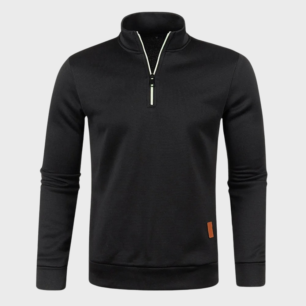Torsten - Pull-over zippé pour hommes