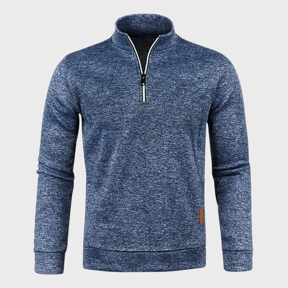 Torsten - Pull-over zippé pour hommes