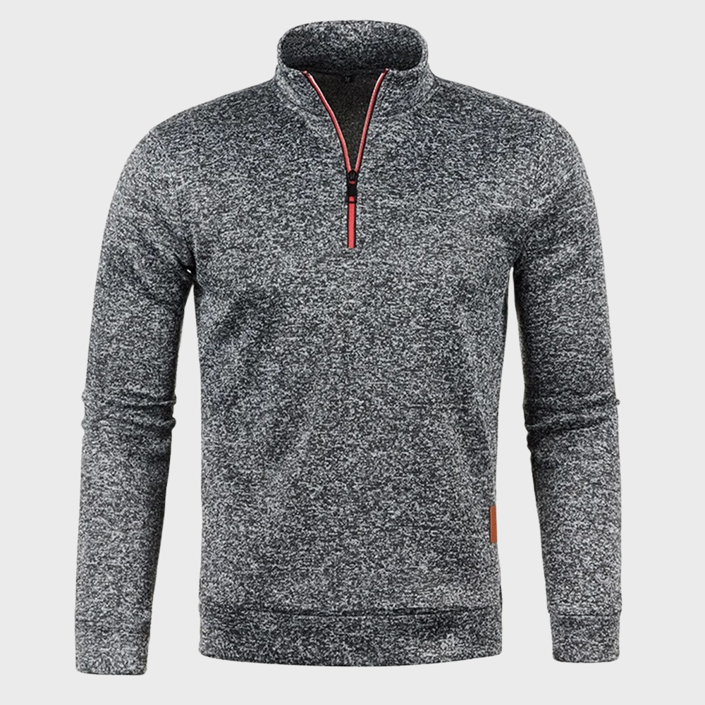 Torsten - Pull-over zippé pour hommes