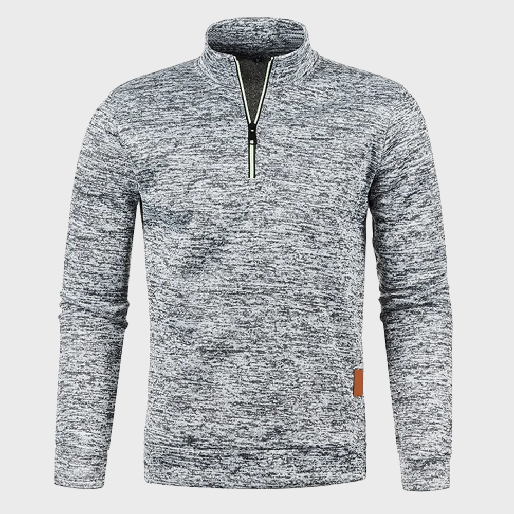 Torsten - Pull-over zippé pour hommes