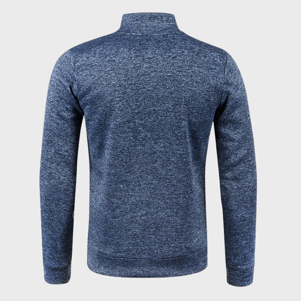 Torsten - Pull-over zippé pour hommes
