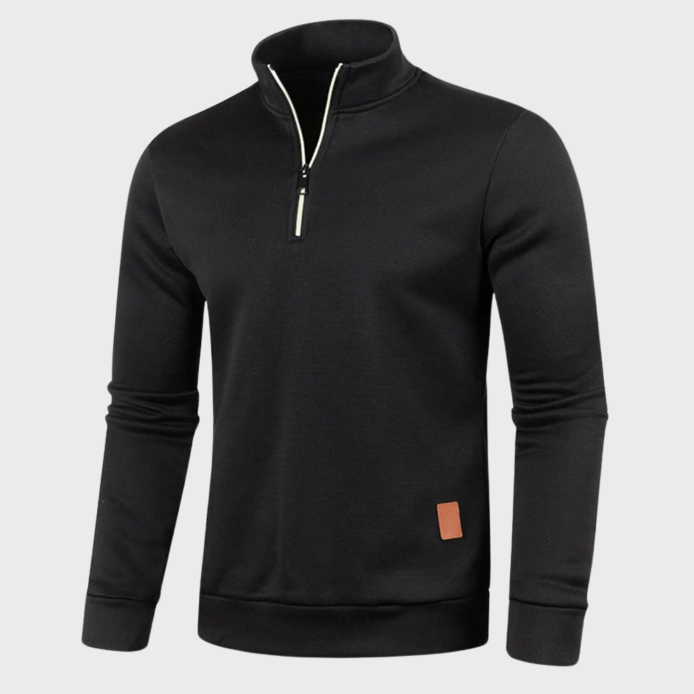 Torsten - Pull-over zippé pour hommes