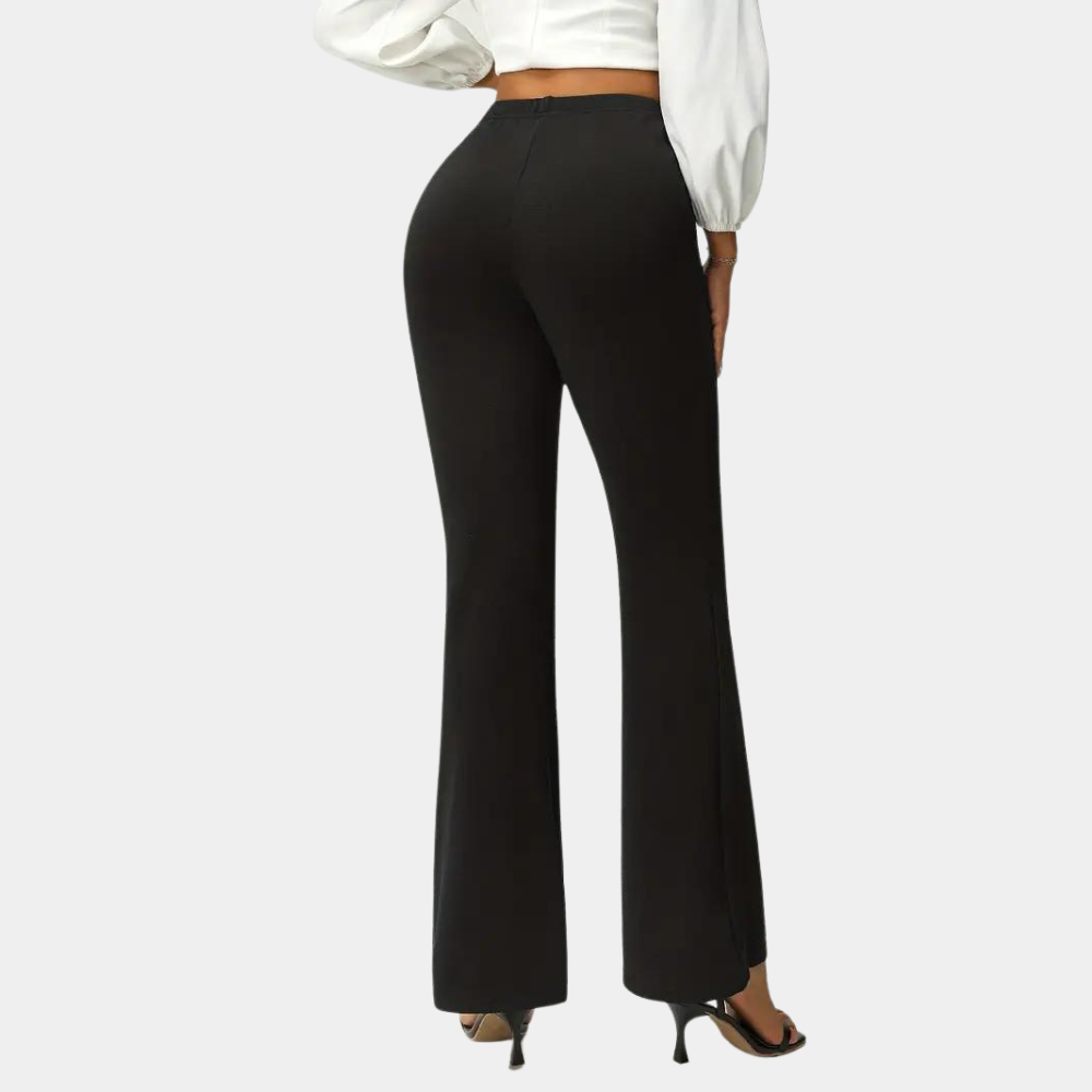 Evie - Pantalon évasé élégant et extensible pour femmes