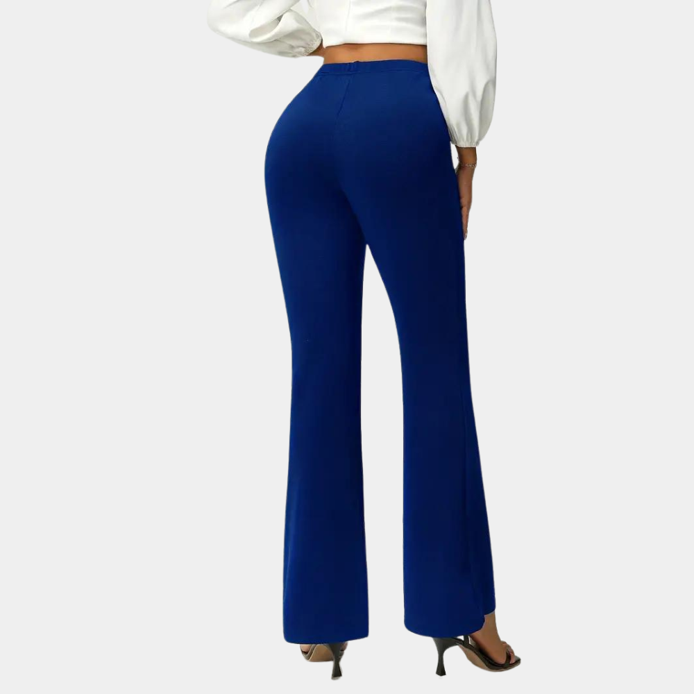 Evie - Pantalon évasé élégant et extensible pour femmes