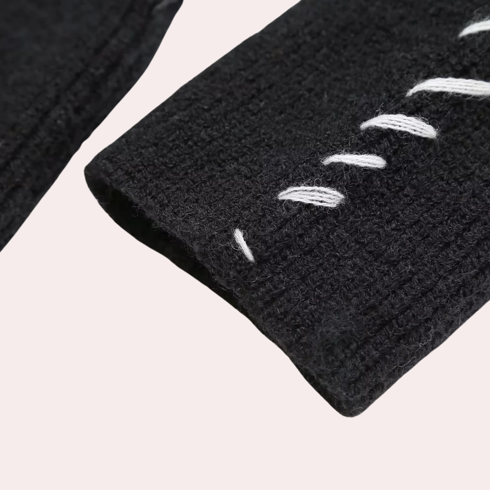 Flower | Pull en maille élégant pour femmes