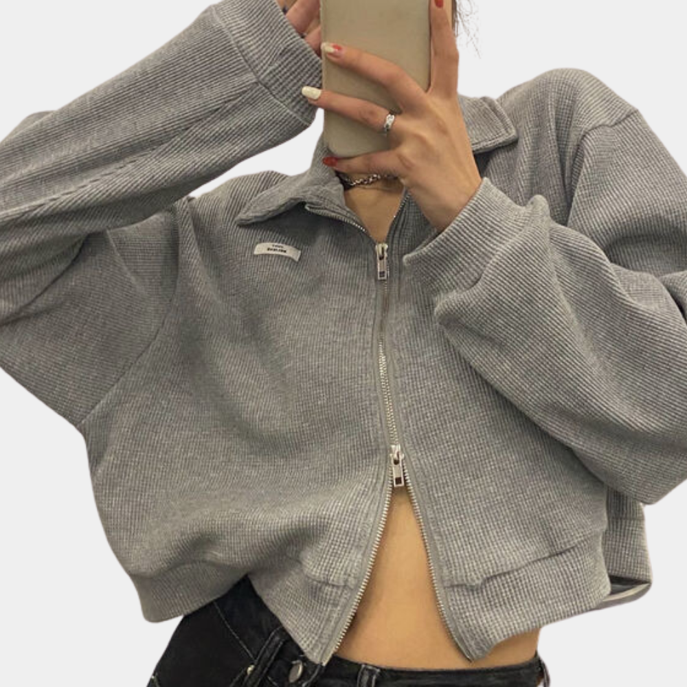 Veste décontractée en coton mélangé - Bebhinn
