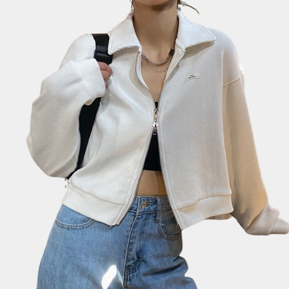 Veste décontractée en coton mélangé - Bebhinn