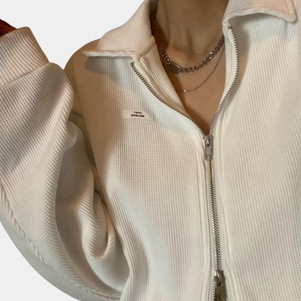 Veste décontractée en coton mélangé - Bebhinn