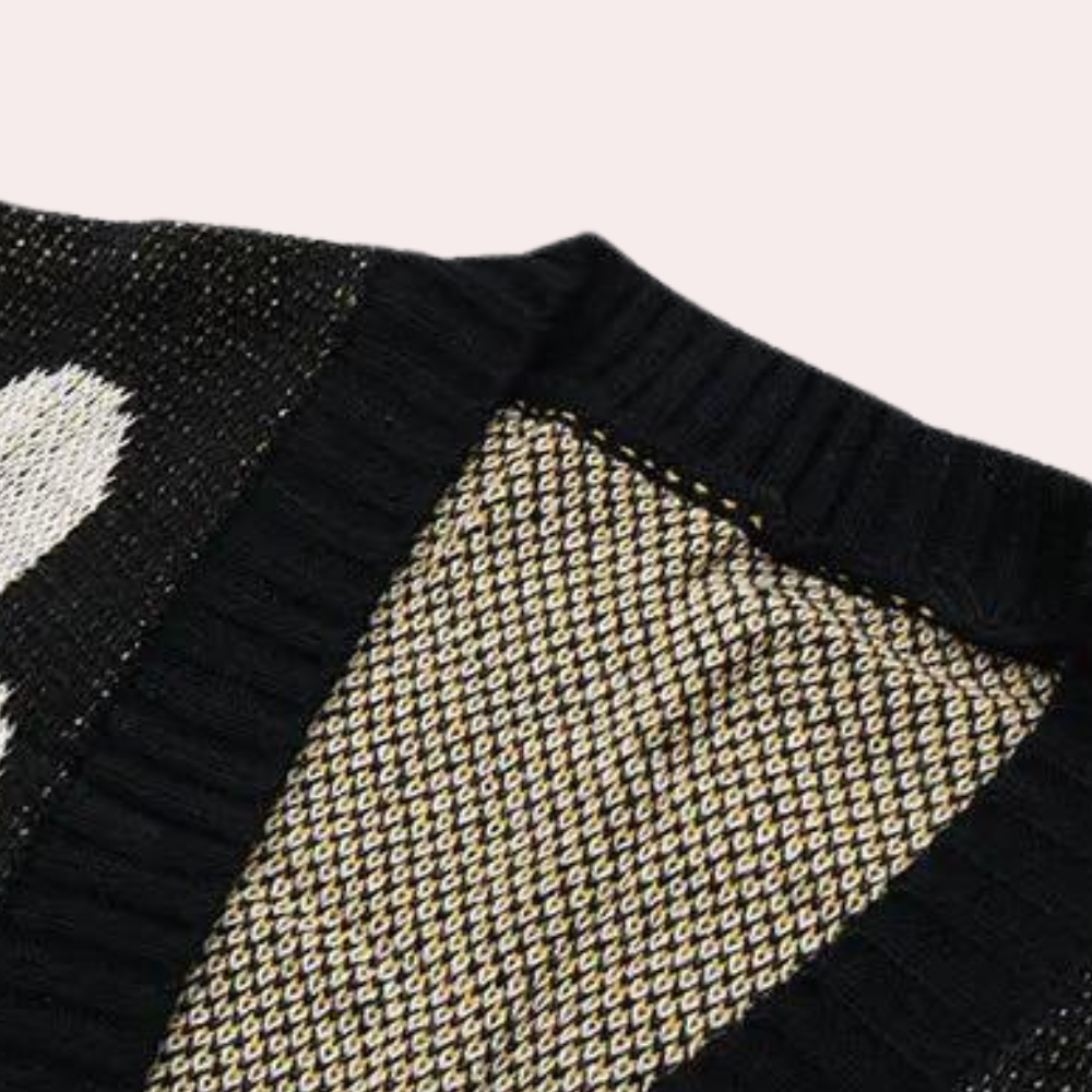 Lucine - Cardigan à imprimé floral joyeux pour femmes