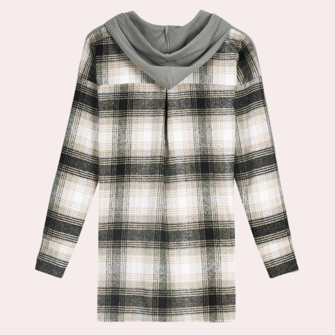 April - Pull Tendance Patchwork à Manches Longues