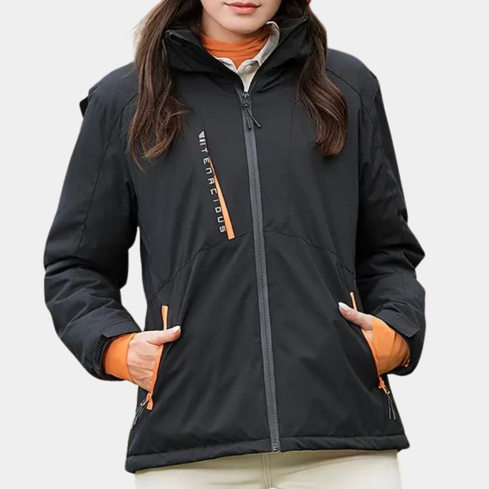 Gweneth - Veste confortable avec capuche élégante
