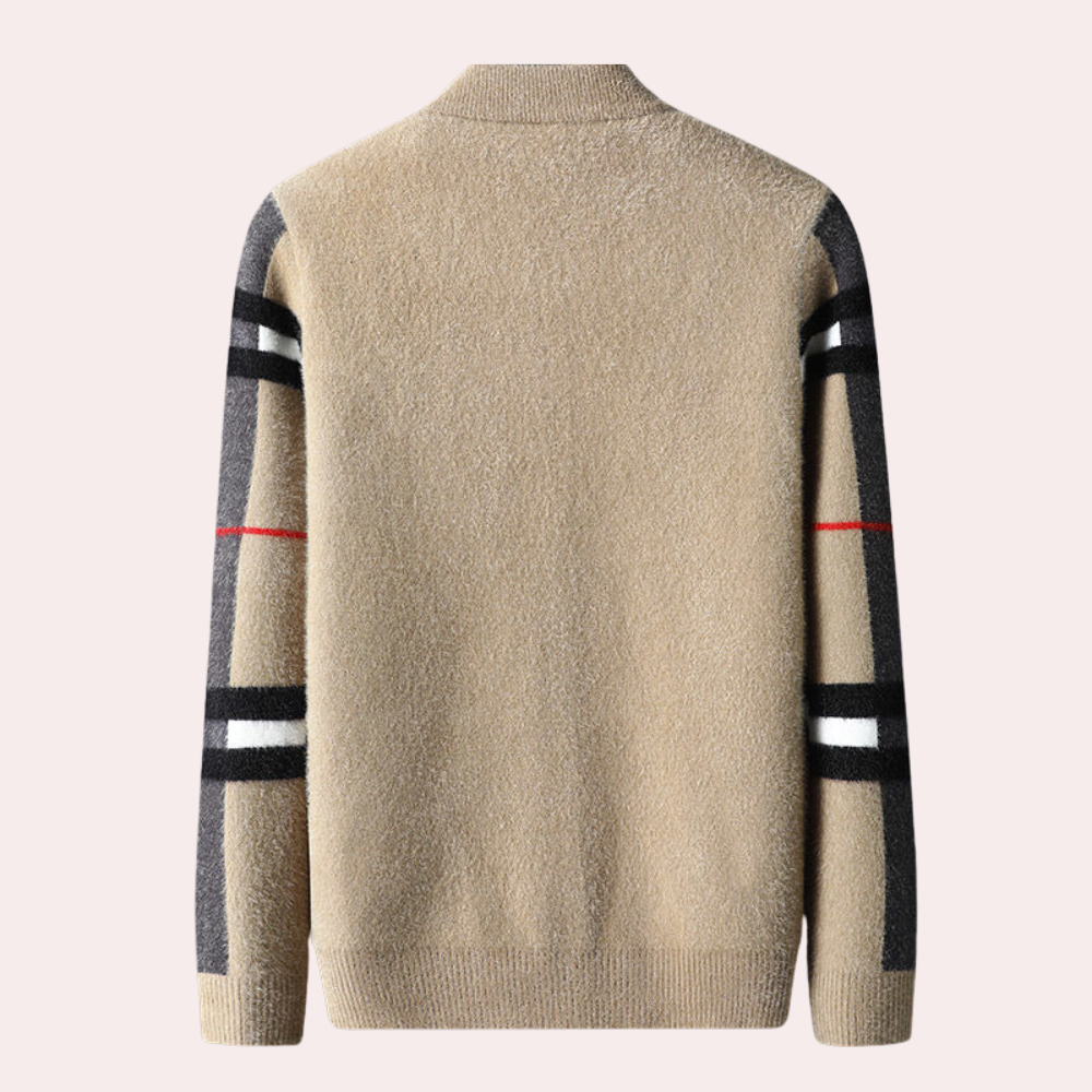 Teo – Cardigan Sophistiqué pour Hommes