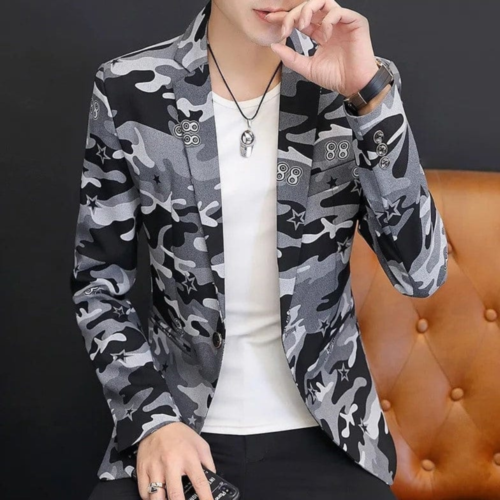 Claudiu - Veste de camouflage décontractée pour hommes