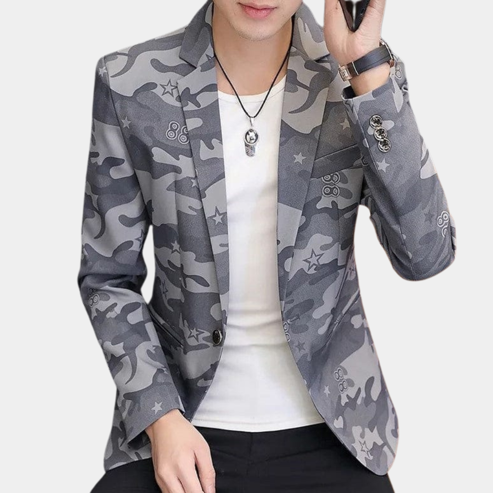 Claudiu - Veste de camouflage décontractée pour hommes