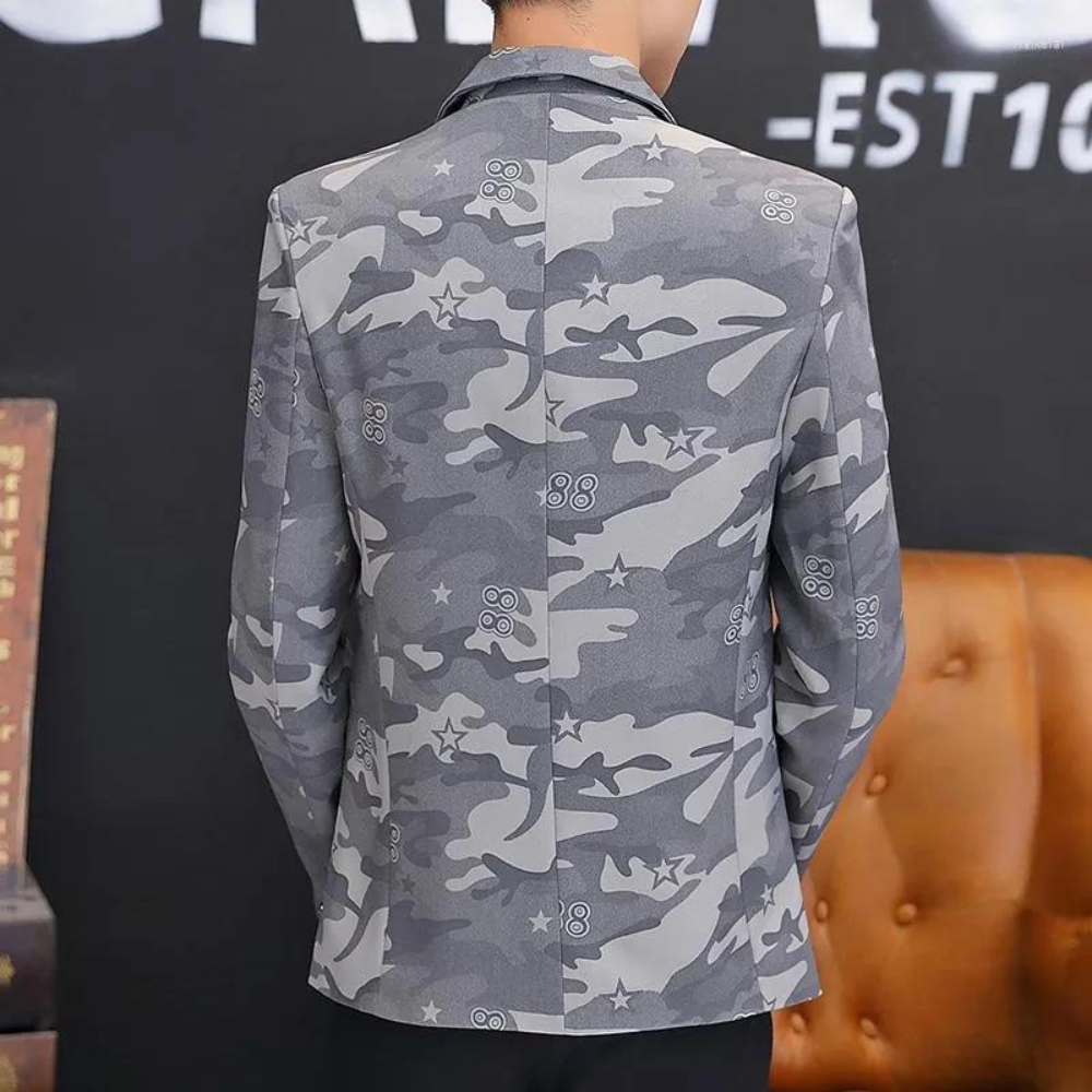 Claudiu - Veste de camouflage décontractée pour hommes