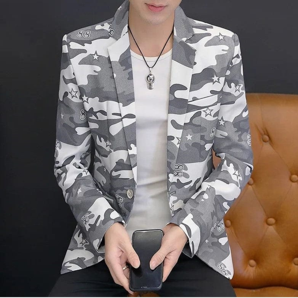 Claudiu - Veste de camouflage décontractée pour hommes