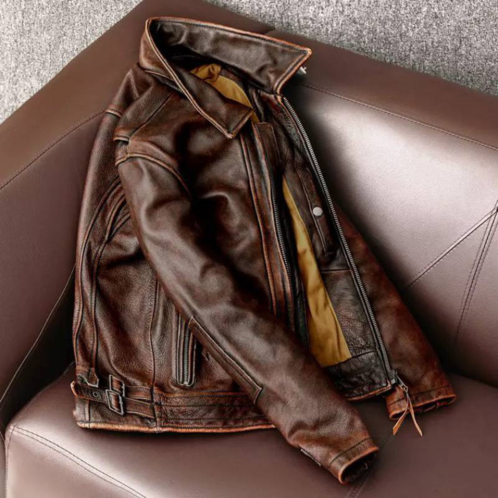 Lucka - Veste rétro haut de gamme pour homme
