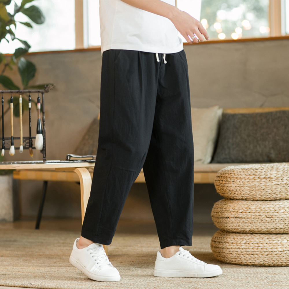 Melo - Pantalon Ample Respirant et Stylé pour Homme