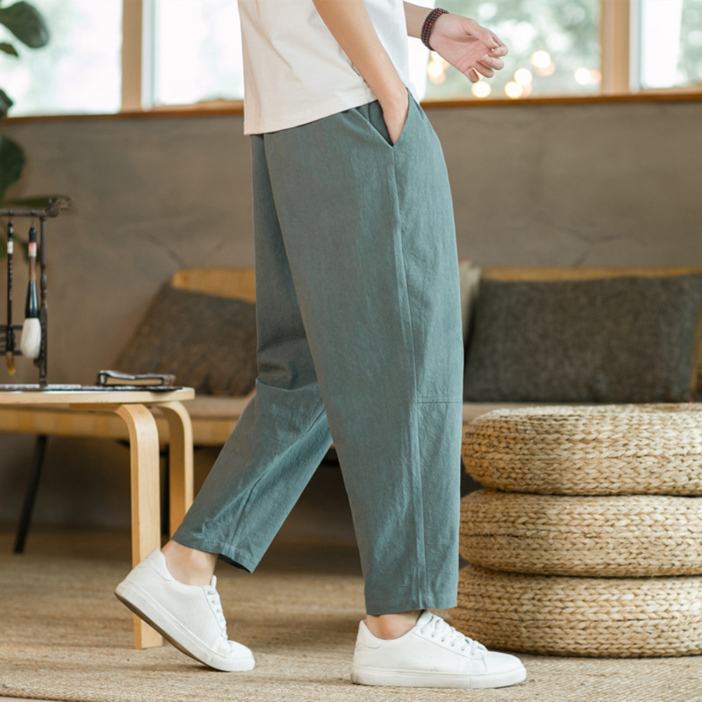 Melo - Pantalon Ample Respirant et Stylé pour Homme