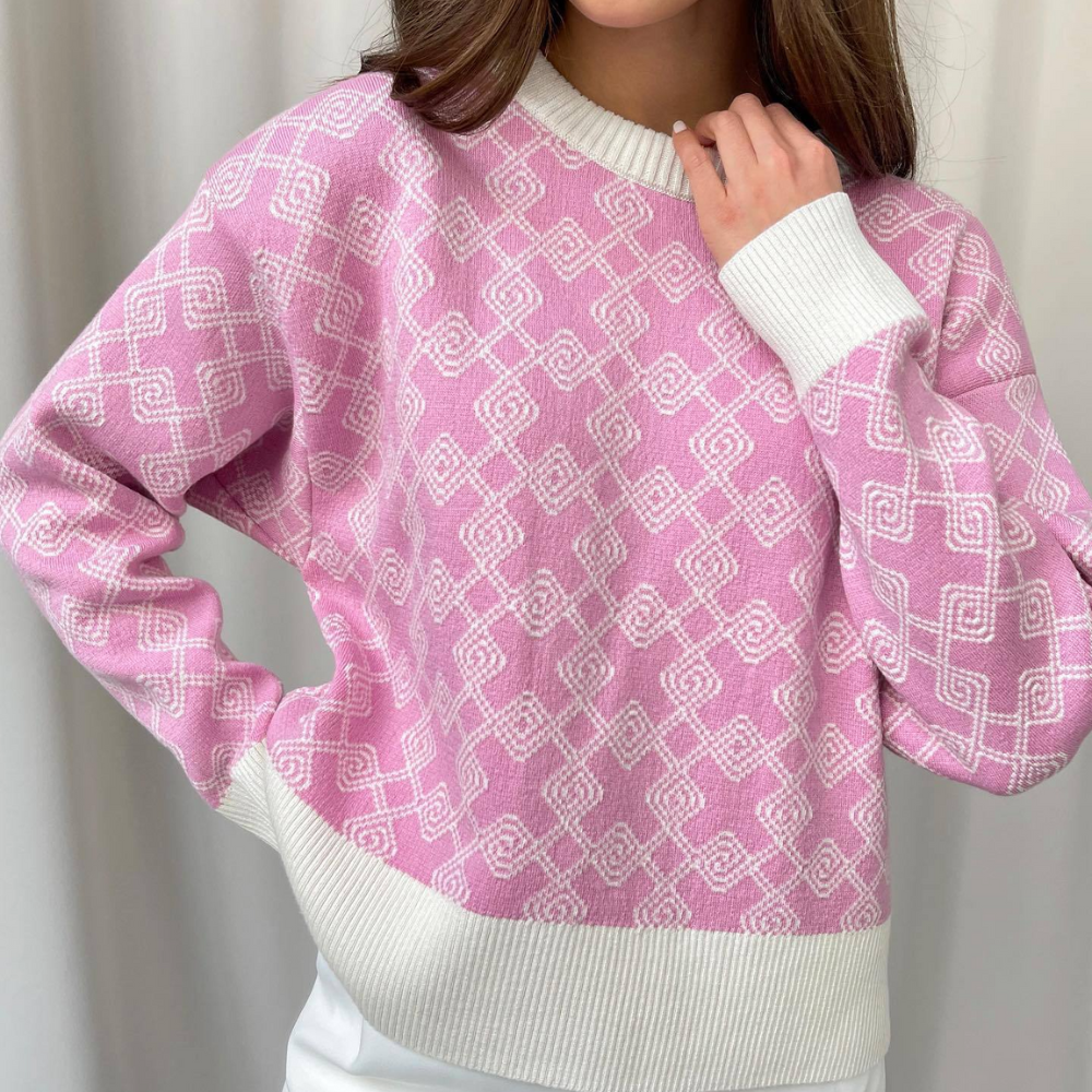 Ameyalli - Pull-over Tricoté pour femmes