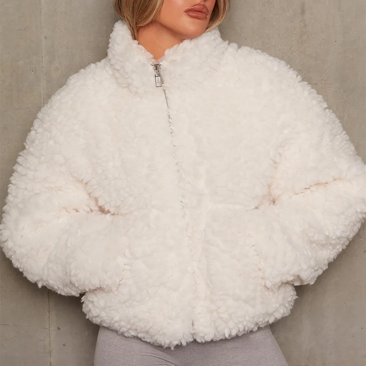Veste en peluche Teddy - Daelyn
