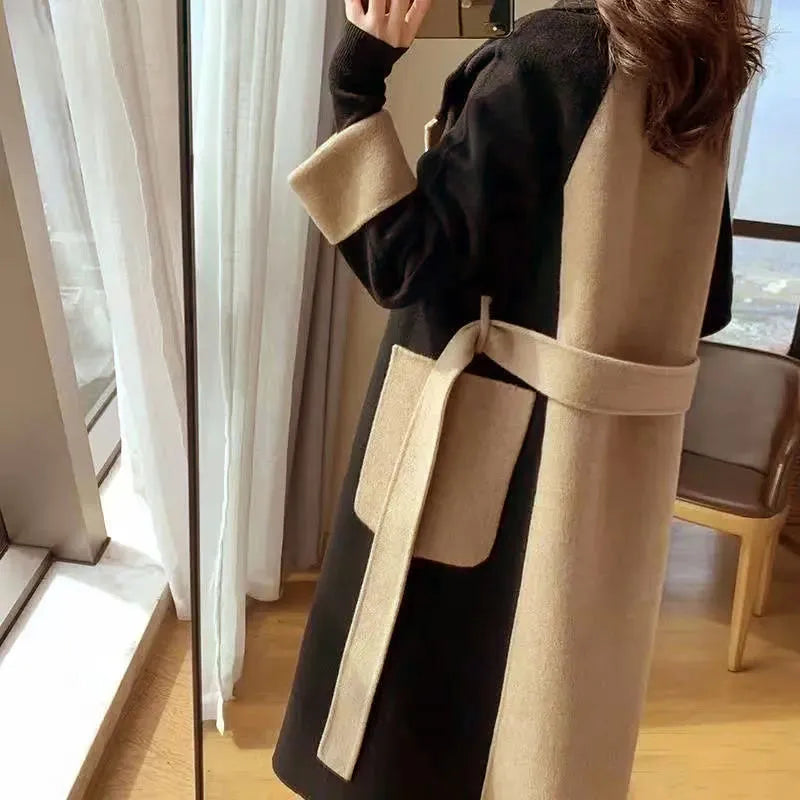 CIELO - Trench-coat vintage en laine