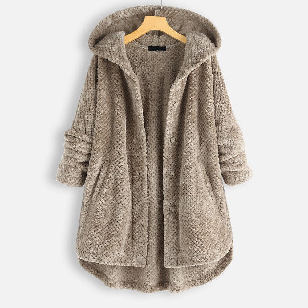 Aurélie - Veste À Capuche Surdimensionnée Pour Femme