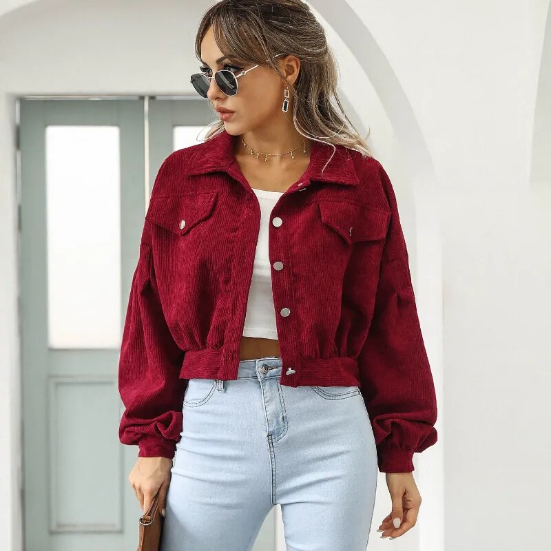 Elégant blouson bomber