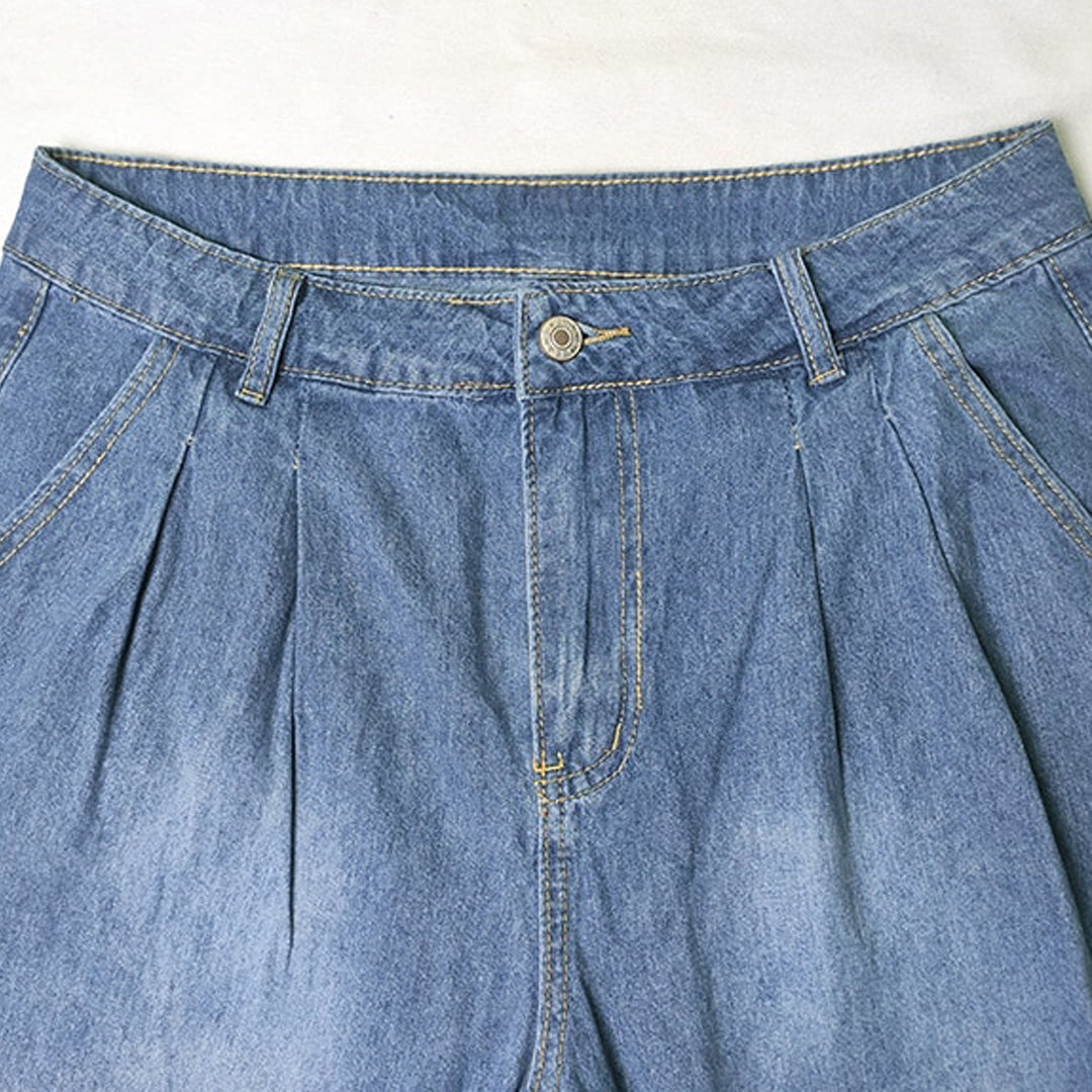 Callie - Jean large en denim