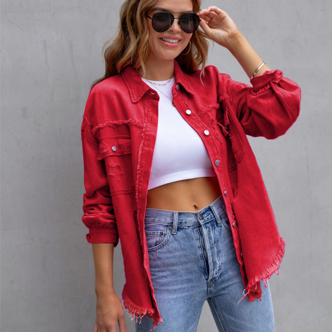 Fernanda Rolie Veste en jean
