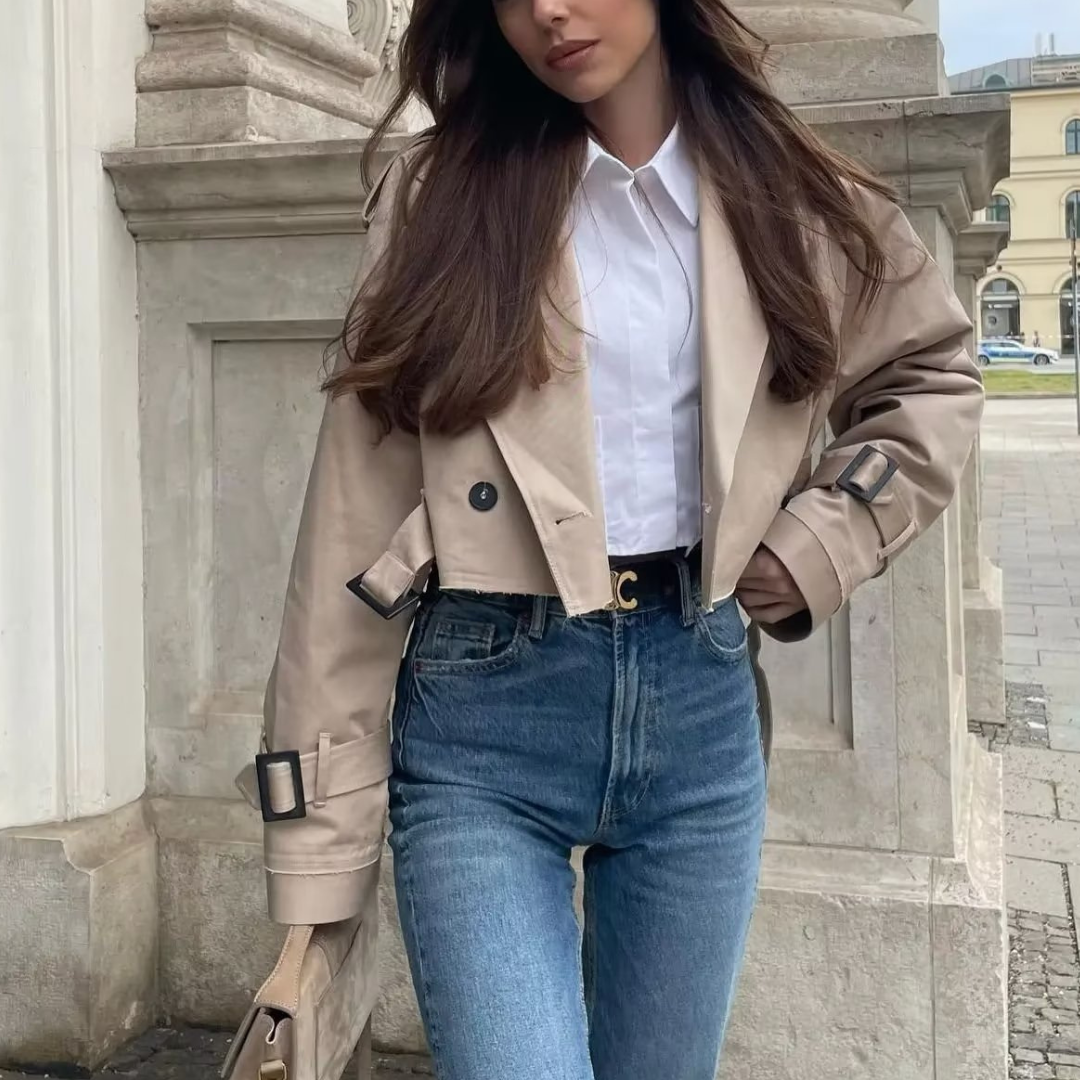 Laureen - Urbanstyle Trench-coat court