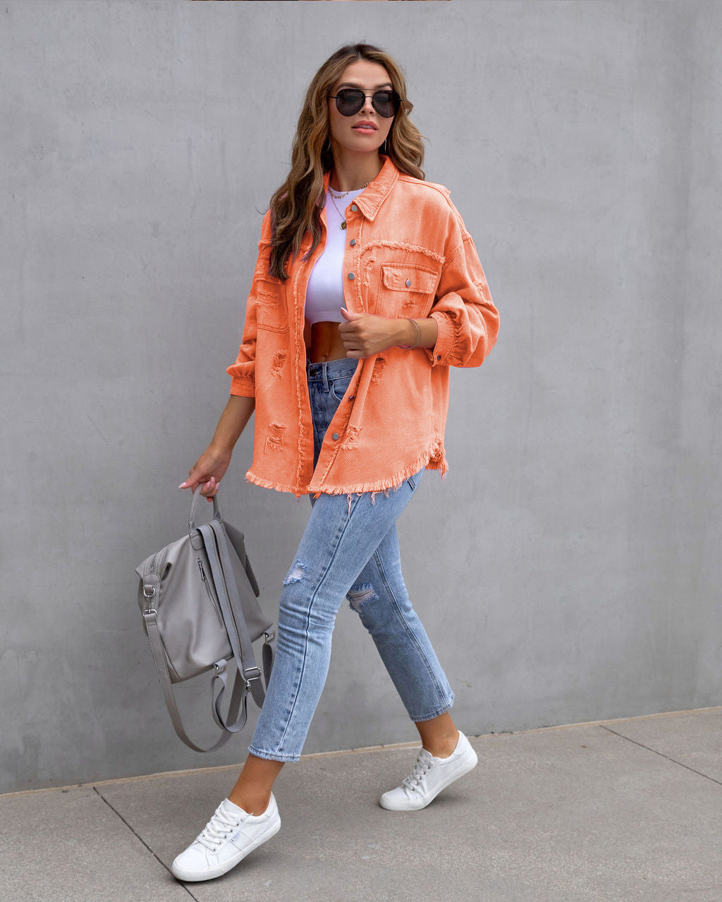 Fernanda Rolie Veste en jean
