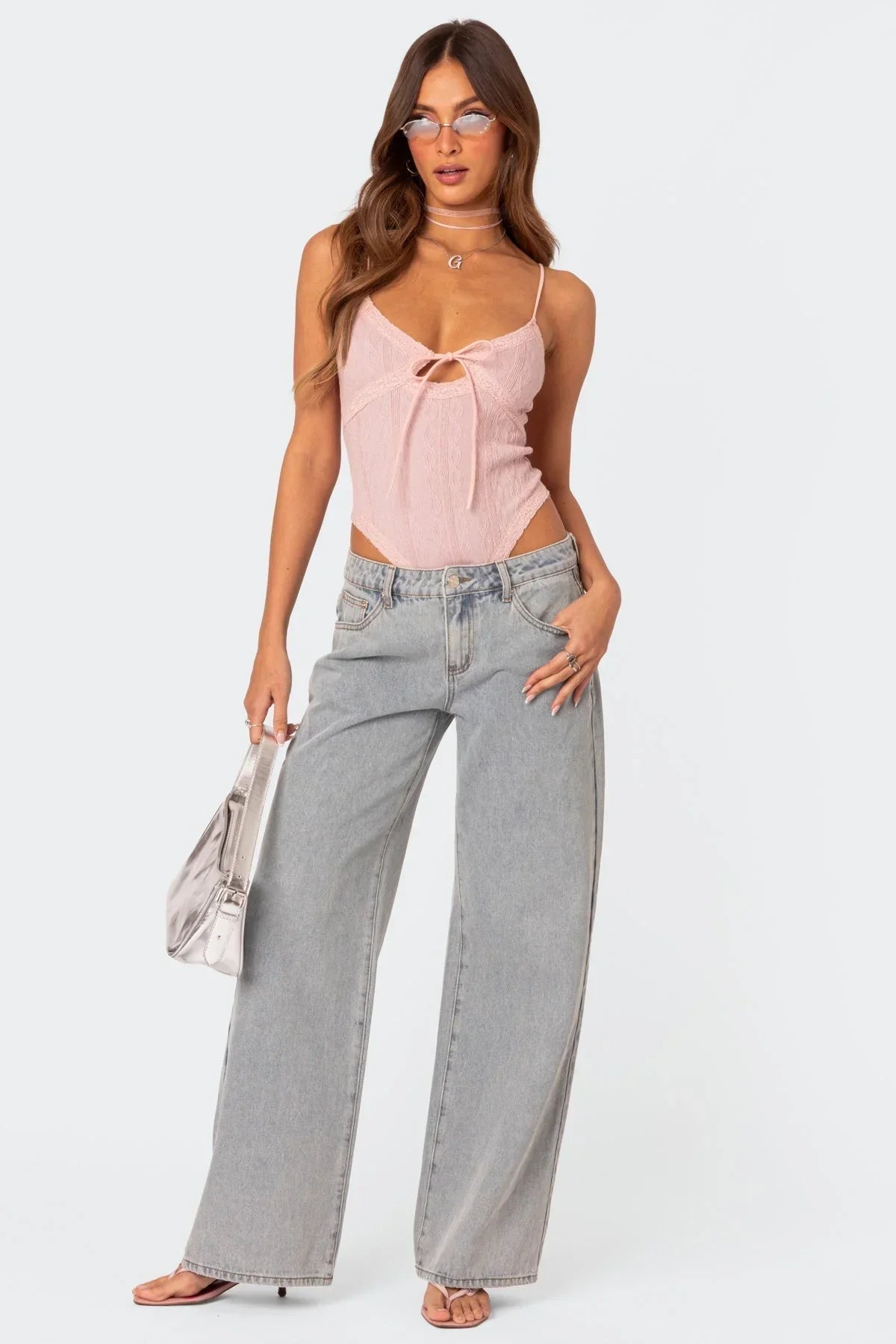 Jean brodé pour femme - Betania