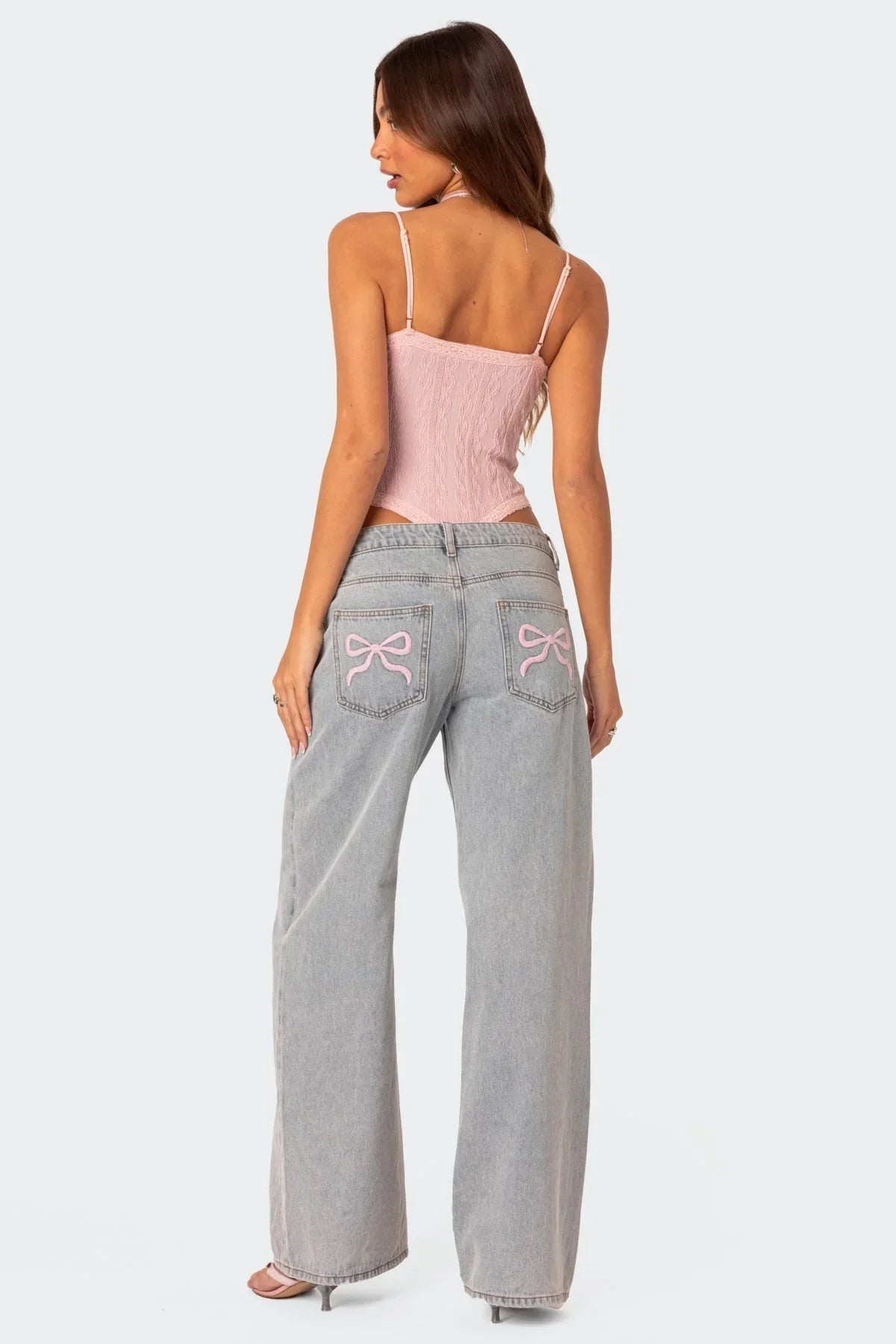 Jean brodé pour femme - Betania