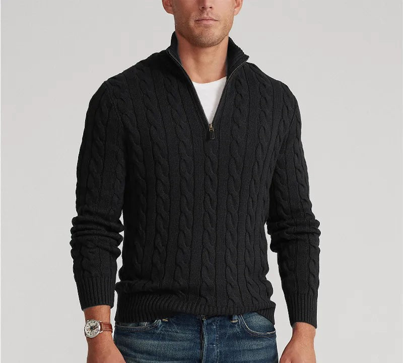 Pull zippé pour homme - Konstantin