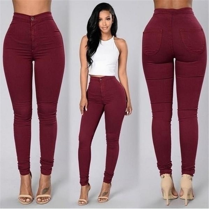 Pantalon Camilla - Pantalon femme taille haute pour une silhouette élancée