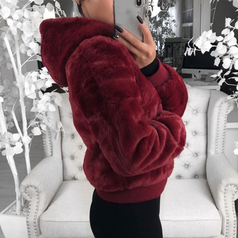 Veste d'hiver à capuche souple - Zofi